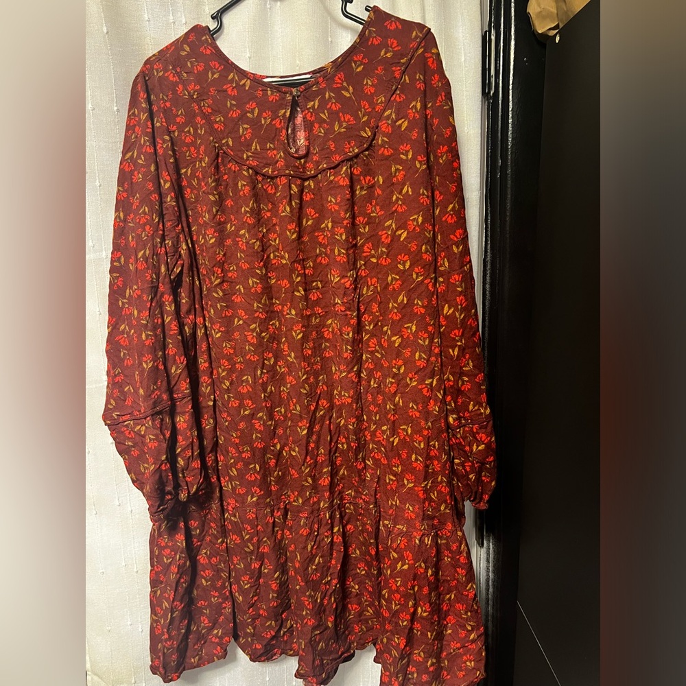 Perfect dress for fall! Plus size 3x